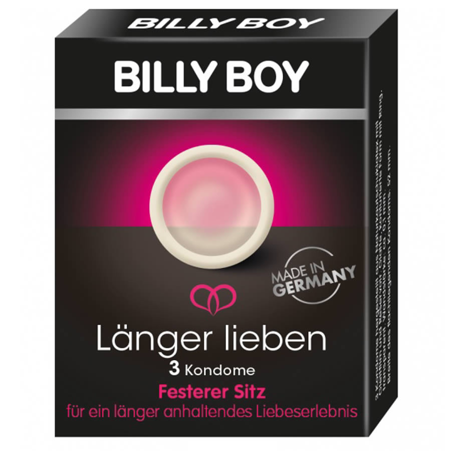 Billy Boy  Profilattici ritardanti 3 pz